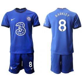 Fußballtrikots Chelsea Ross Barkley 8 Kinder 2020-2021 Kurzarm Heimtrikotsatz kaufen
